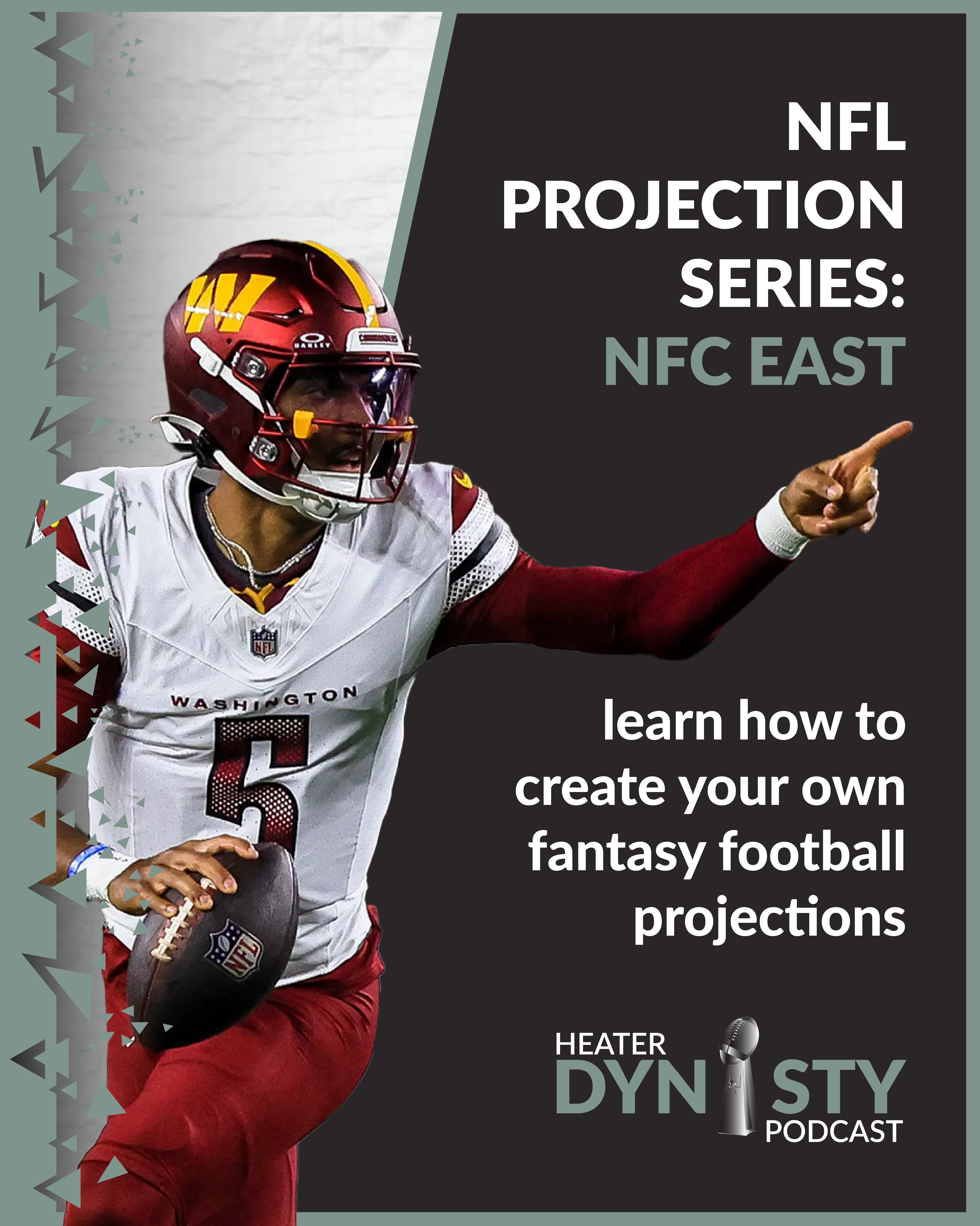 Accurately projecting fantasy production for NFC EAST teams