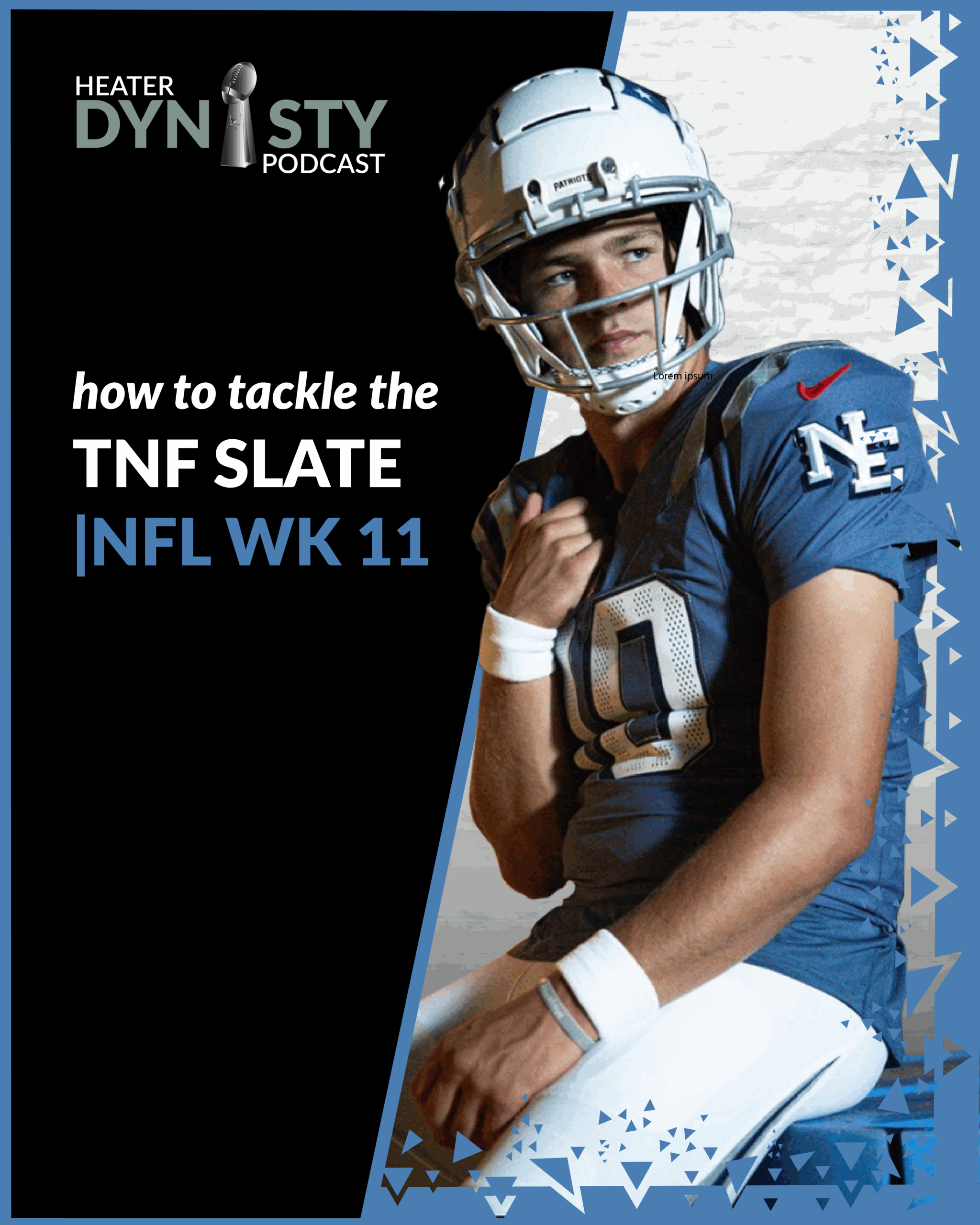 “Drake Maye leads the New England Patriots against the New York Jets in a Week 11 Thursday Night Football matchup — DFS lineup strategy breakdown.”