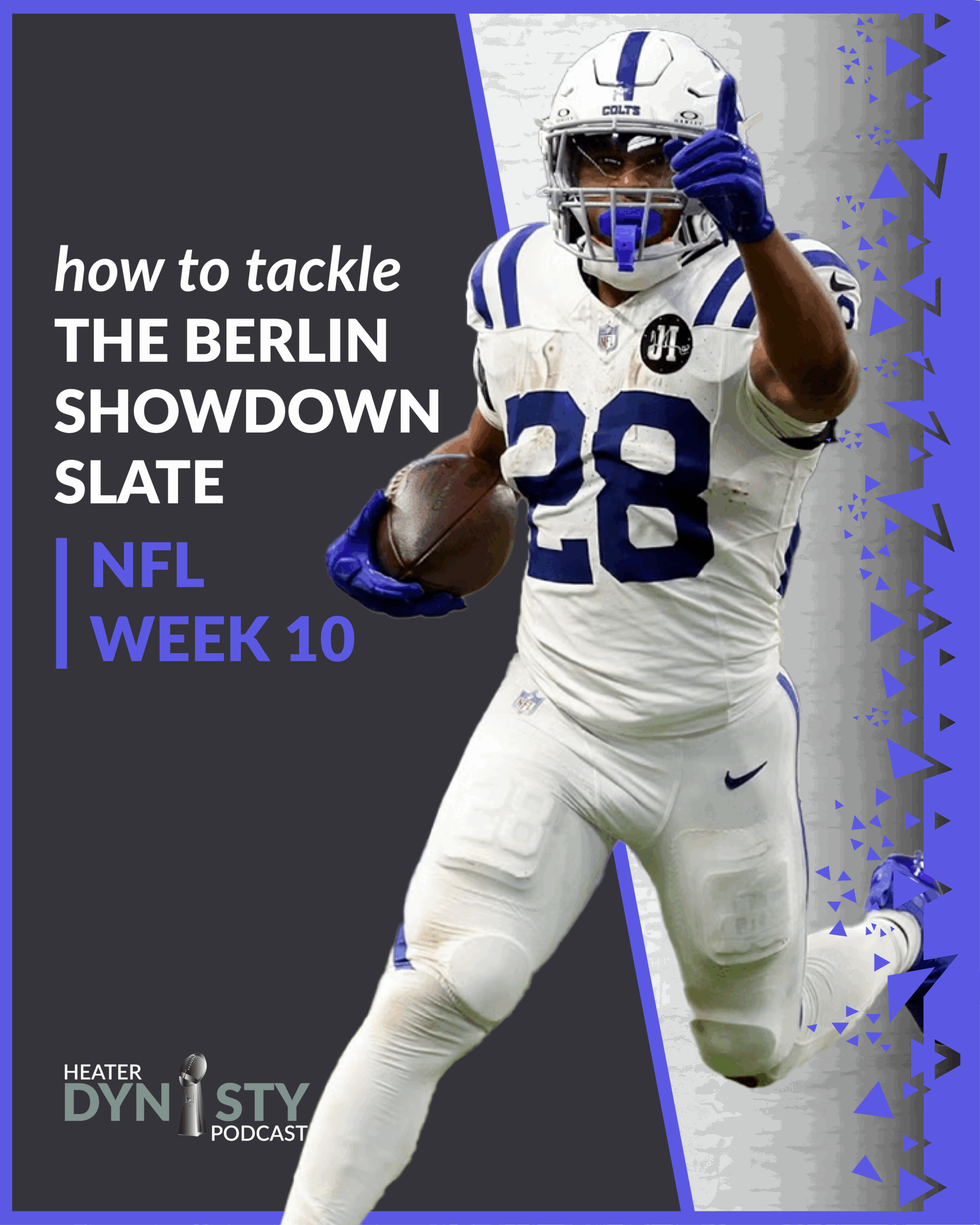 “Jonathan Taylor and Bijan Robinson face off in Berlin for the Week 10 NFL international showdown – Heater Dynasty DFS Breakdown”
